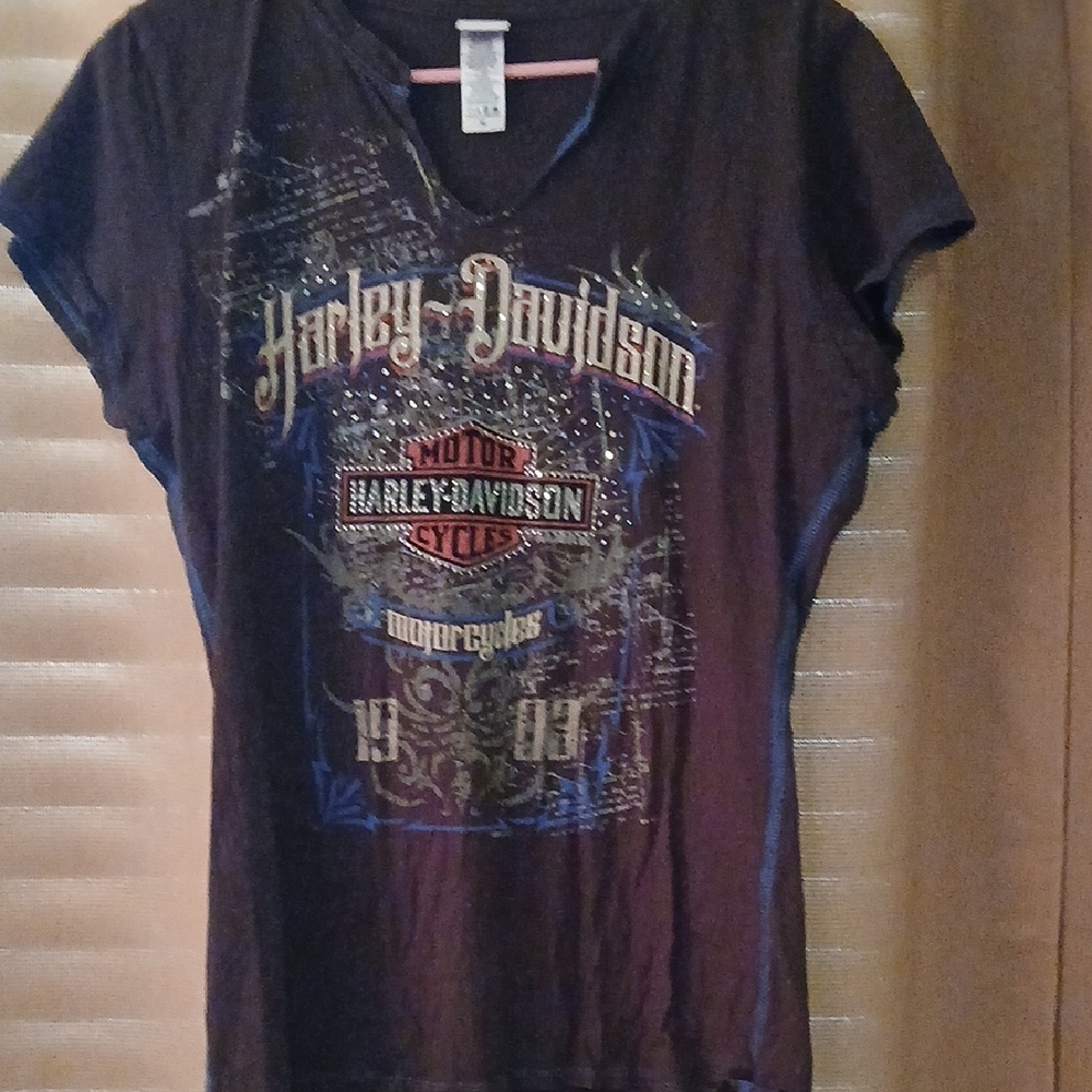 Harley-Davidson Black Graphic Tee